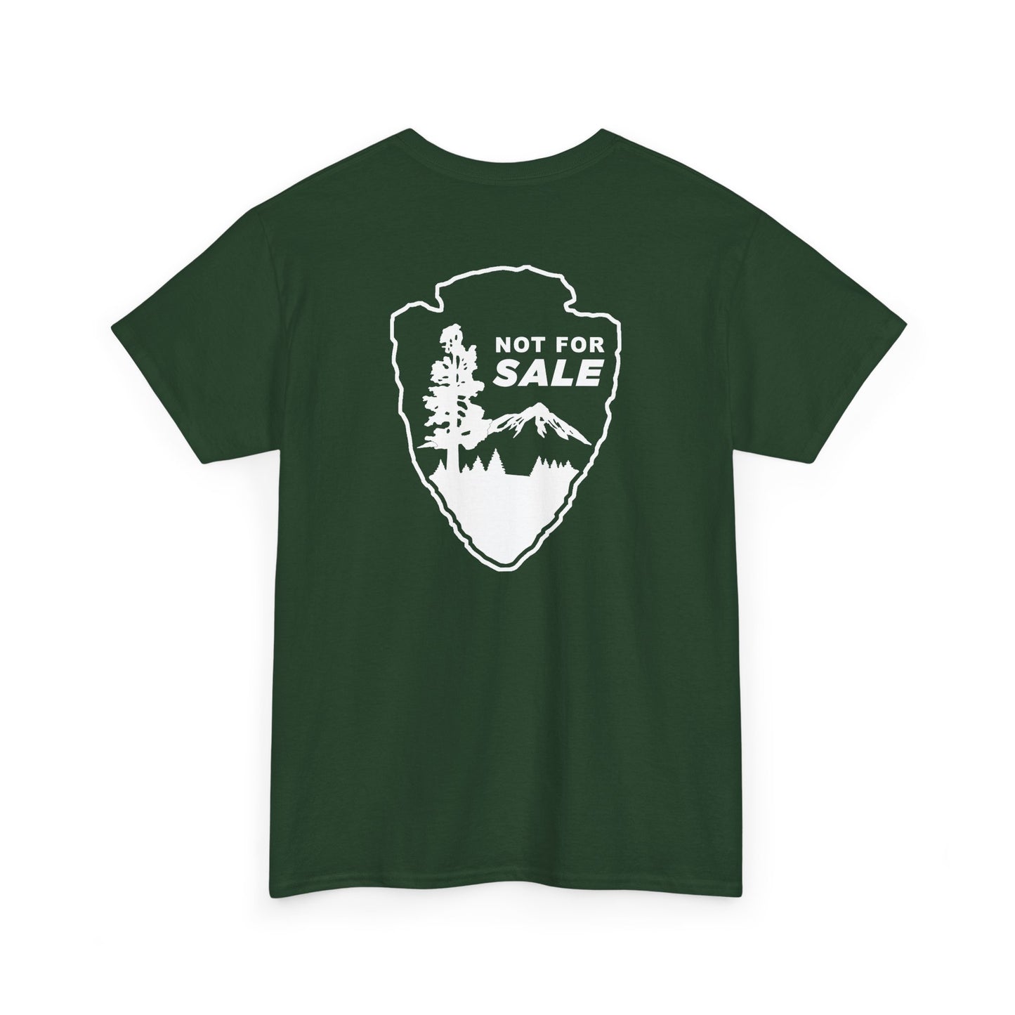 T-Shirt Supporting Public Lands: Printed front and back!