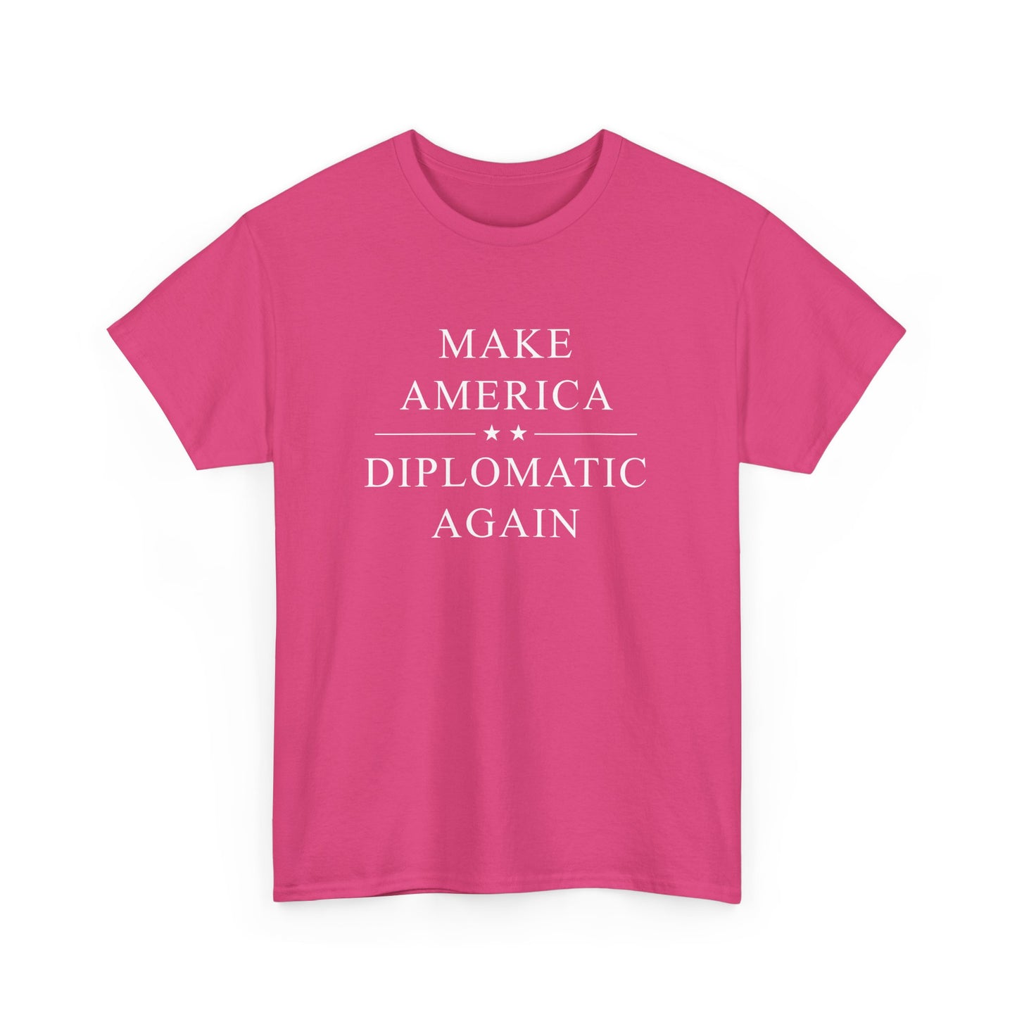 Political Tee - Make America Diplomatic Again