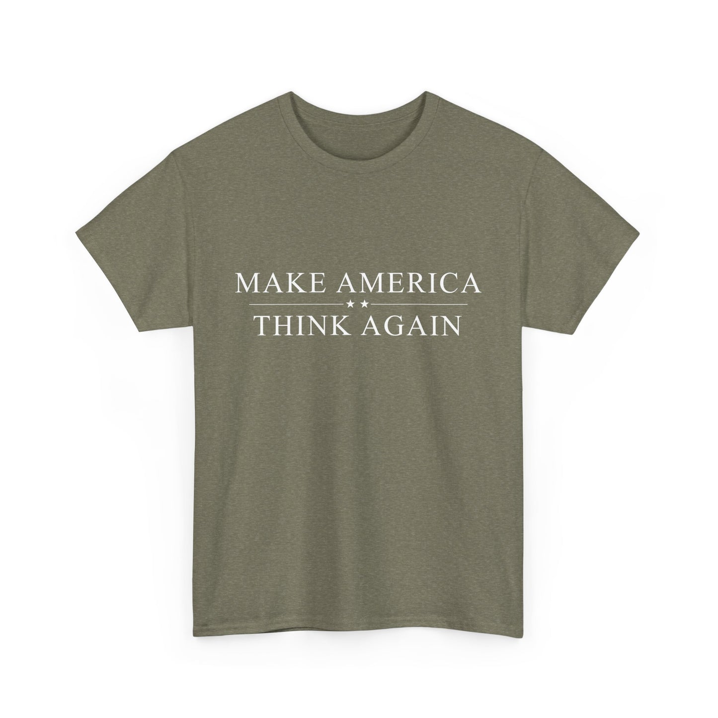 Political T-Shirt - 'Make America Think Again'