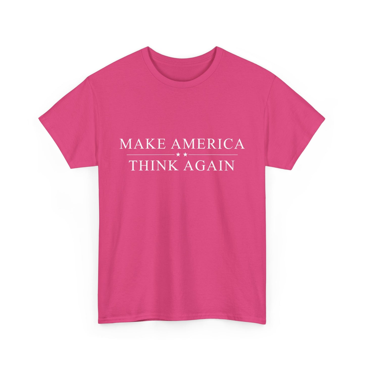 Political T-Shirt - 'Make America Think Again'