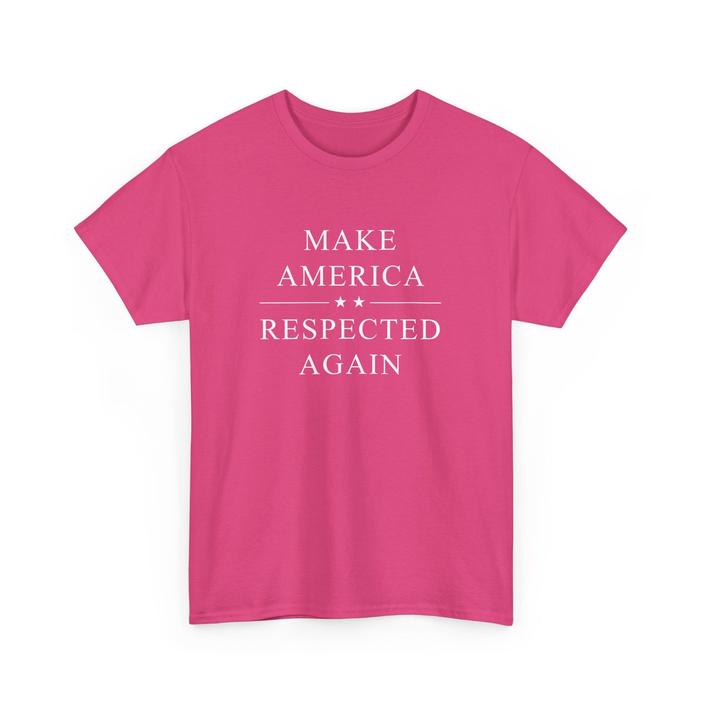 Political Tee - 'Make America Respected Again'