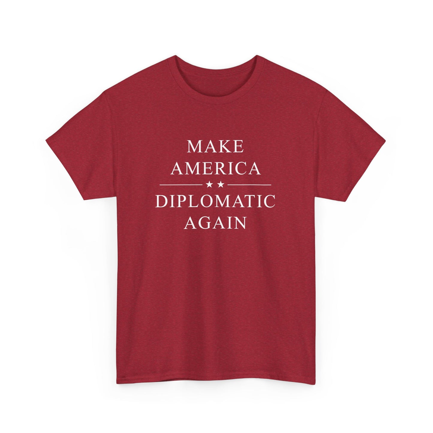 Political Tee - Make America Diplomatic Again