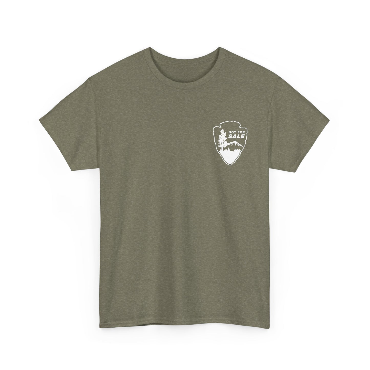 T-Shirt Supporting Public Lands: Printed front and back!